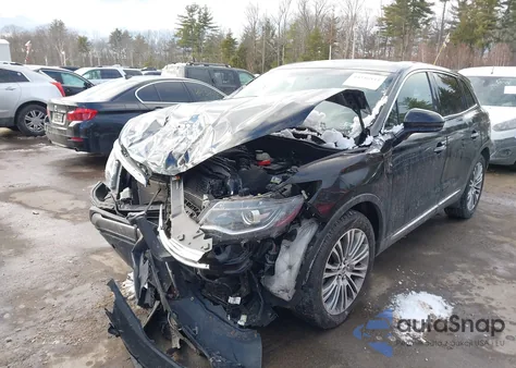 2017 Lincoln Mkx Reserve z USA, uszkodzony, nr VIN 2LMPJ8LR3HBL30441